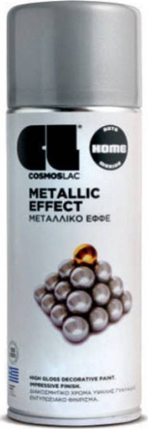 METALLIC EFFECT SPECIAL SILVER SPRAY 400ML COSMOS LAC (338)